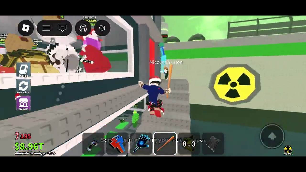 Jugando pvp con mi mejor amigoo😁