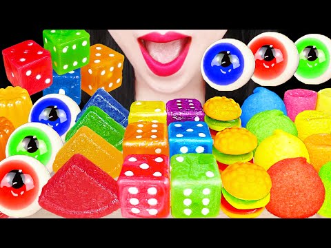 asmr-edible-dice,-kohakuto,-eyeball-gummy-jelly-mukbang-먹는-주사위-먹방