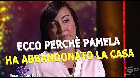Grande Fratello,  ECCO Perché a Poche ore dalla Diretta PAMELA HA ABBANDONATO LA CASA DEL GF........