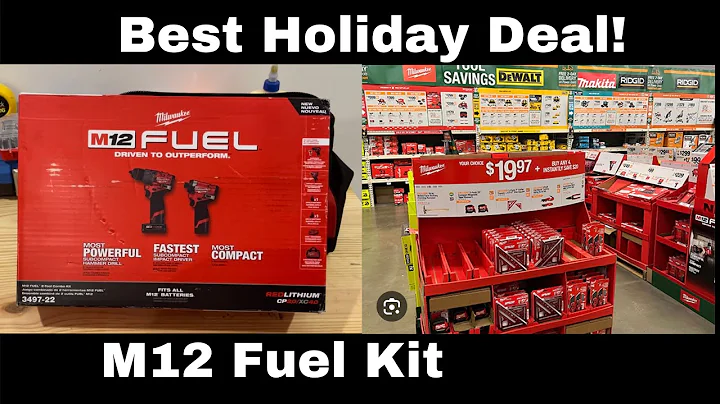 Best Holiday Tool Deal at Home Depot - Milwaukee M12 Fuel Kit