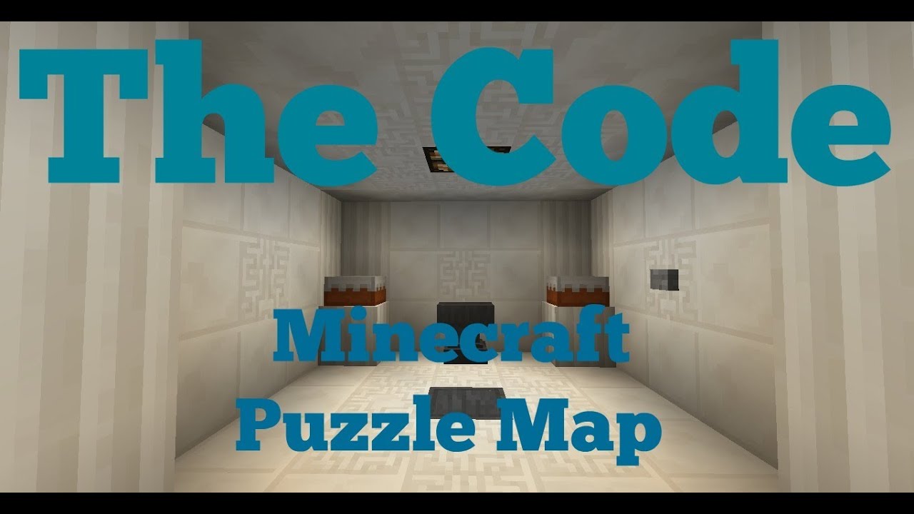 Minecraft Puzzle Map: The Code Part 1 - YouTube