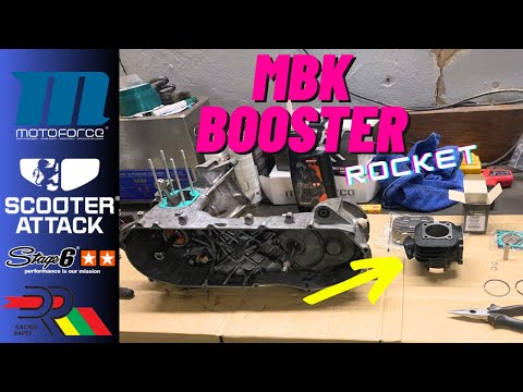 MBK Booster MOTOR assembly + fork