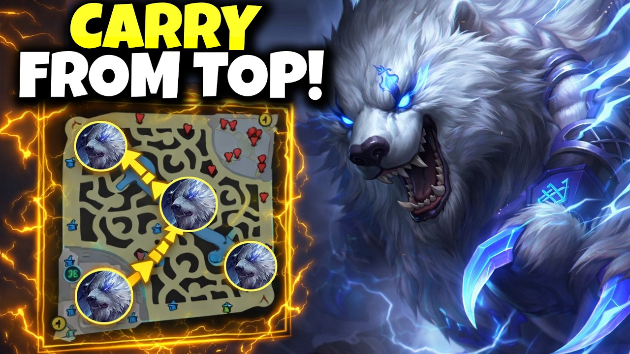 CARRY from TOP LANE with VOLIBEAR