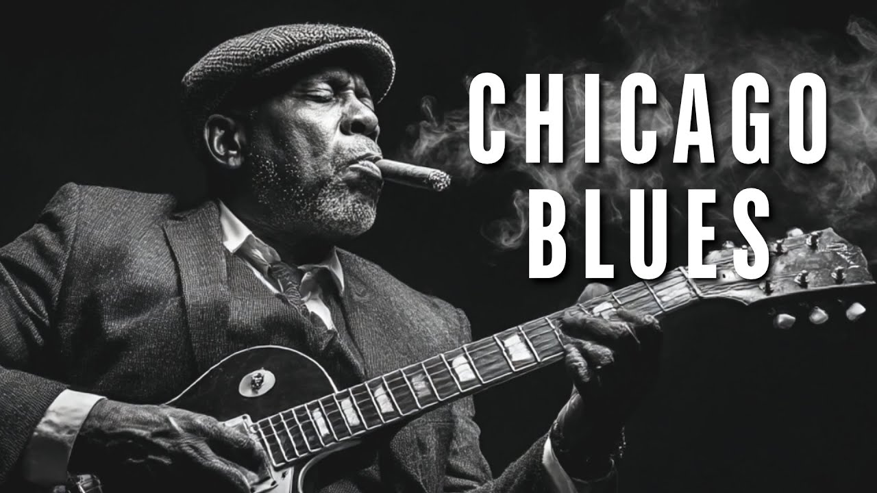 Chicago Blues Music – Relaxing Soulful Electric Guitar & Harmonica Blues | Vol. 1
