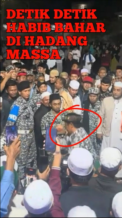 DETIK DETIK HABIB BAHAR DI HADANG_Palang Pintu #habibbahar  #beritaterkini #shortsfeed #shortsviral