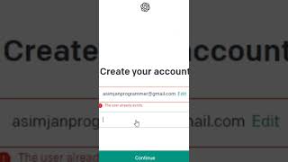 Account already exists #chatgpt #tutorial #learnchatgpt