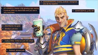 Destorying Streamers with my Junkrat... l(OW2 Montage)l