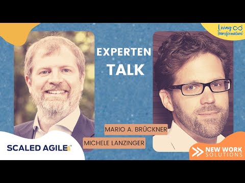 Update Scaled Agile Expert Michael Lanzinger in conversation with Mario Brückner about agile transformation