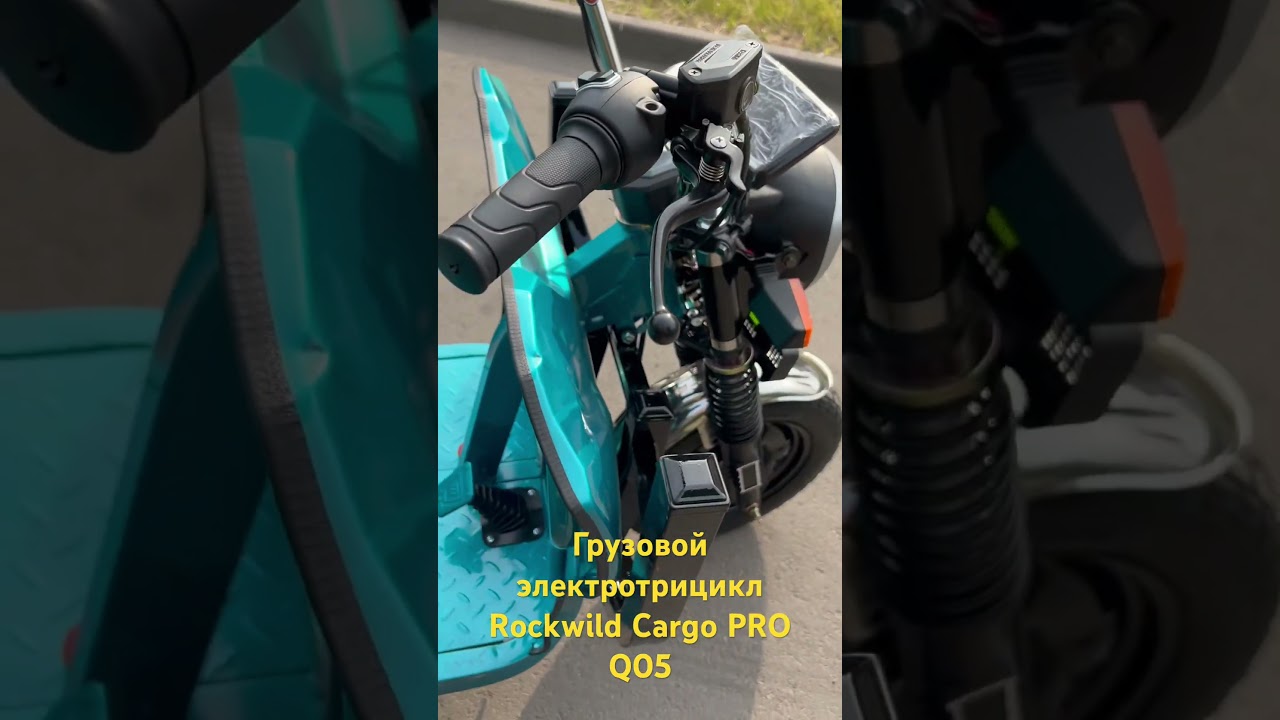 Электрический грузовой трицикл Rockwild Cargo PRO Q05