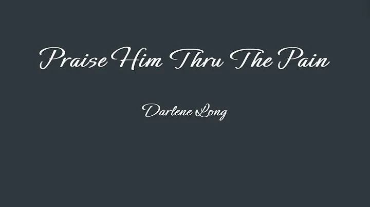 Never Let Me Down - Darlene Long