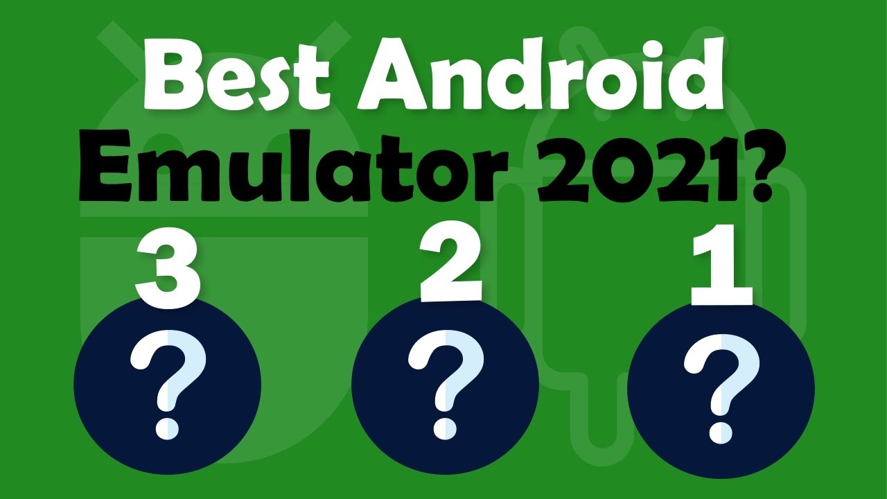 Best Android Emulator for PC | Top 3 Emulators 2025 - YouTube