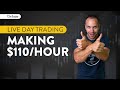 Live day trading  this side hustle can make you 110hour