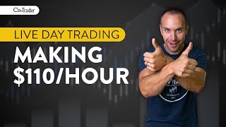 [Live] Day Trading | This Side Hustle Can Make You $110/Hour