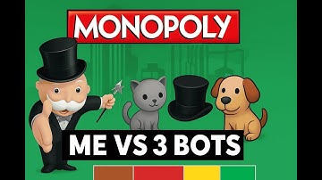 Can I Beat 3 Bots? | Monopoly Classic Bonus Edition (Java Mobile)