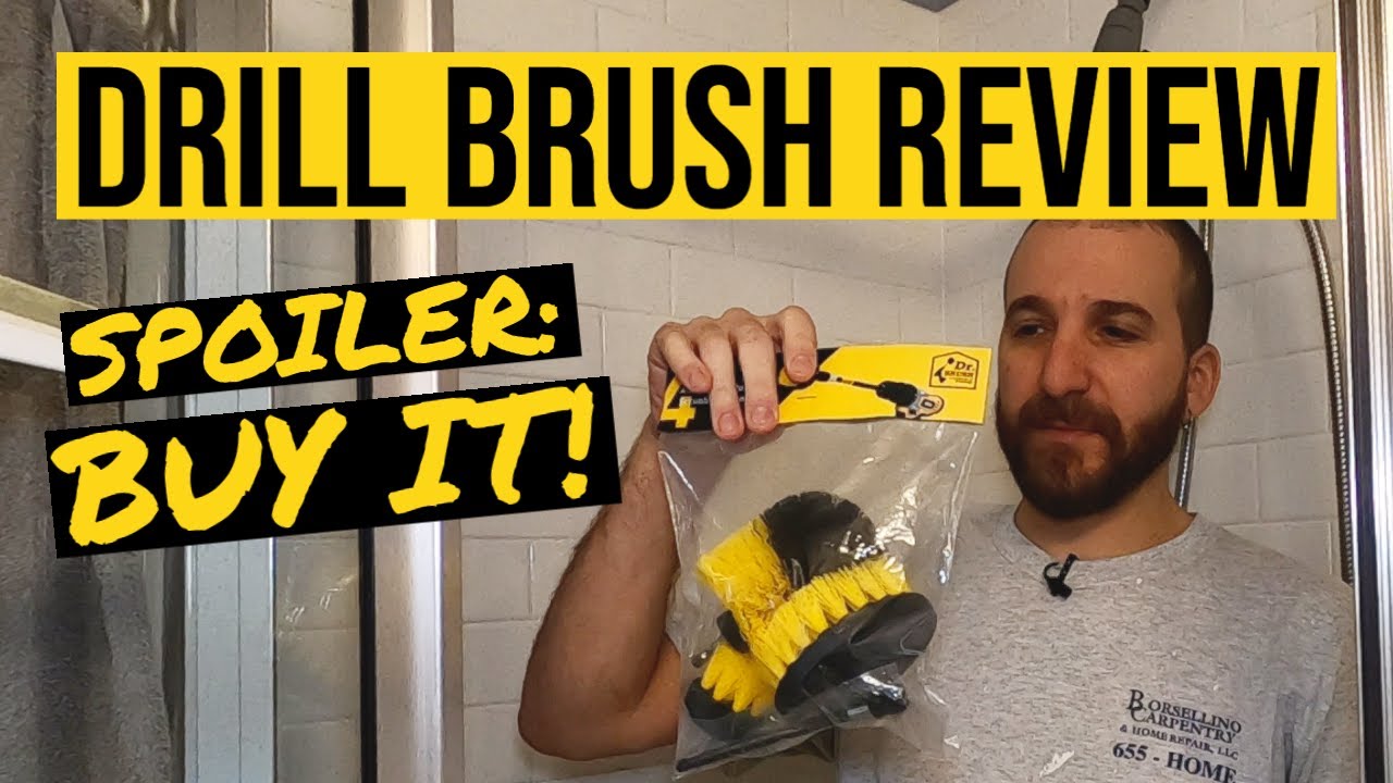 Power Drill Scrubbing Brushes - Review