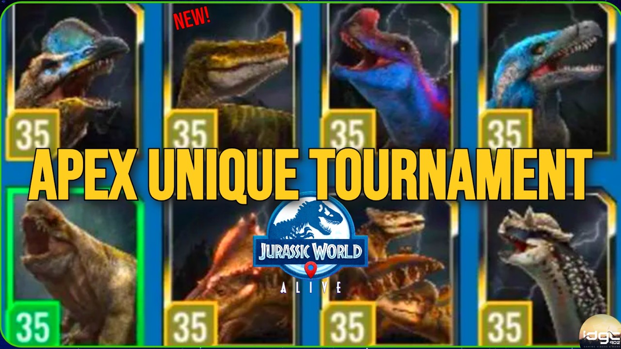 Baryotor Takes on the Apex Tournament! | Jurassic World Alive PvP