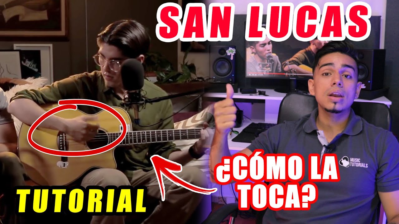 ¿Cómo la toca? Kevin Kaarl - San Lucas (Acústico) Tutorial Guitarra