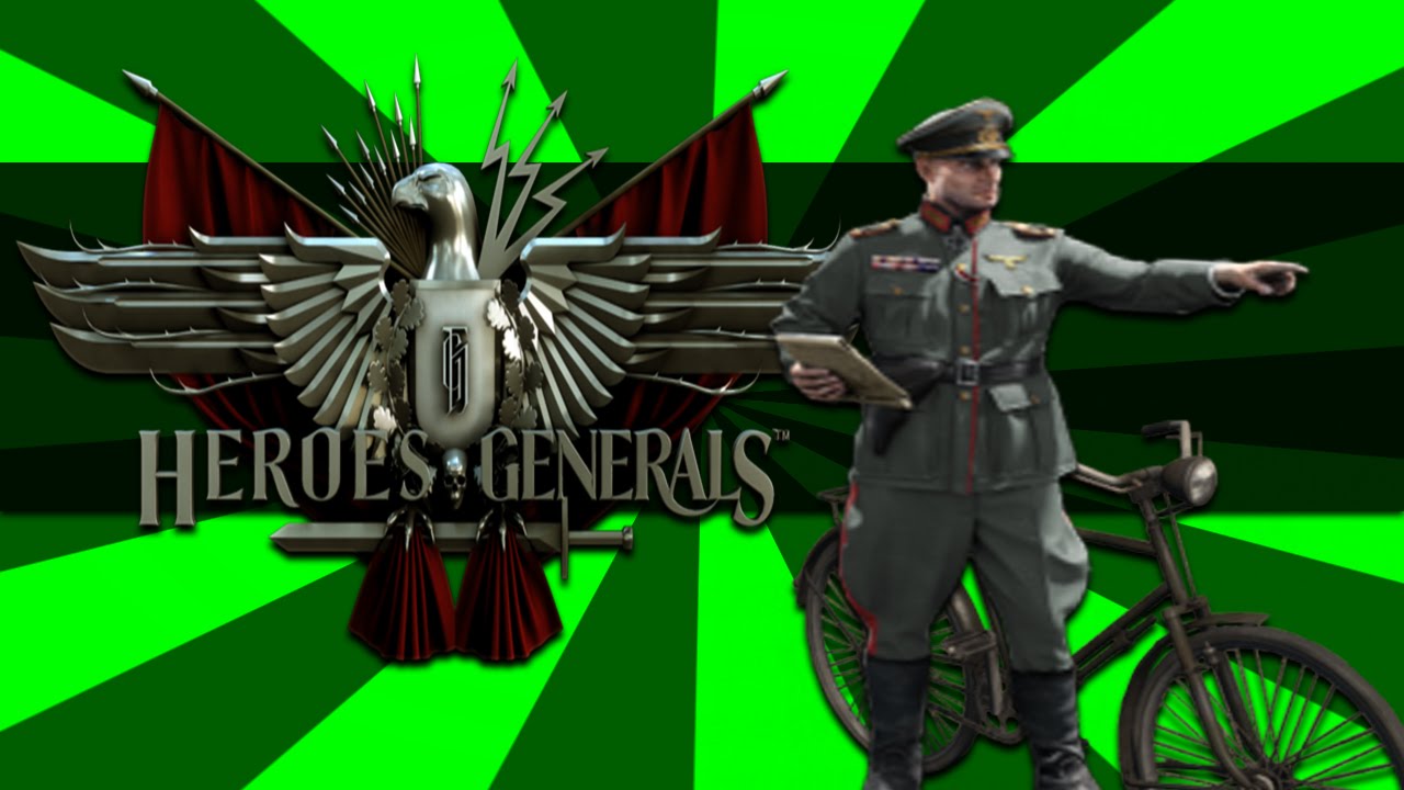 Heroes and Generals - The Happy Bikers! (H&G Funny Moments)