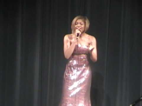 Courtney Derr singing Fantasia's cover of "I Belie...