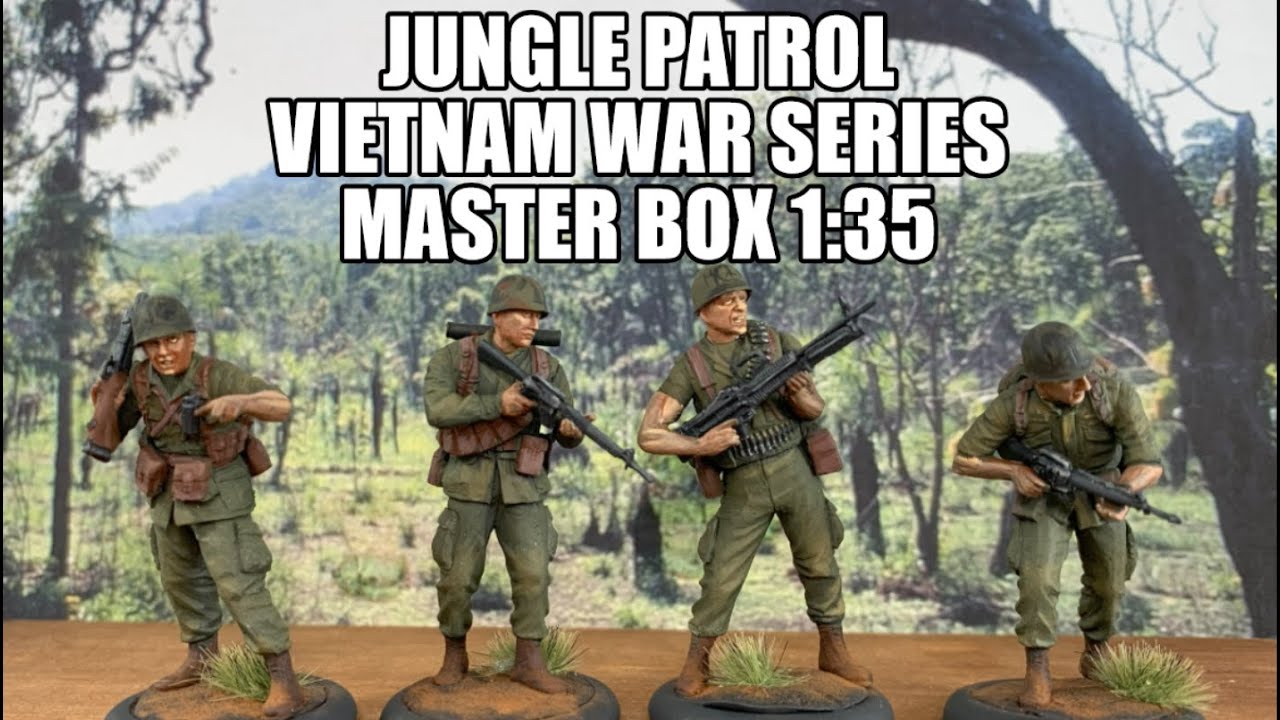 Figurines Quelque Part à Saigon, Vietnam War Series 1/35