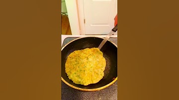 Thumbnail of Green onion pancake with chives and eggs #healthy #delicious