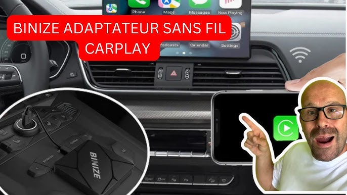 Présentation d'un adaptateur Carplay sans Fil : CarlinKit ! 