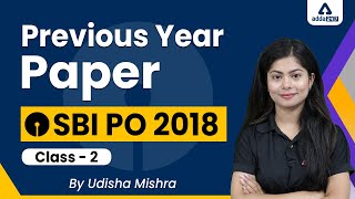 SBI PO 2022 English Preparation | Previous Year Paper SBI PO 2018 Solved by Udisha Mishra screenshot 4