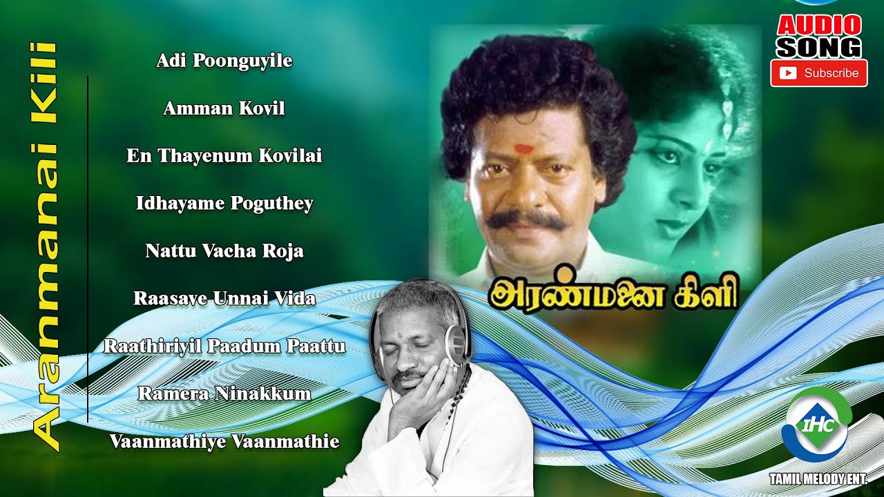 Aranmanai Kili 1993 HD  Audio Jukebox  Ilaiyaraaja Music  Tamil Melody Ent