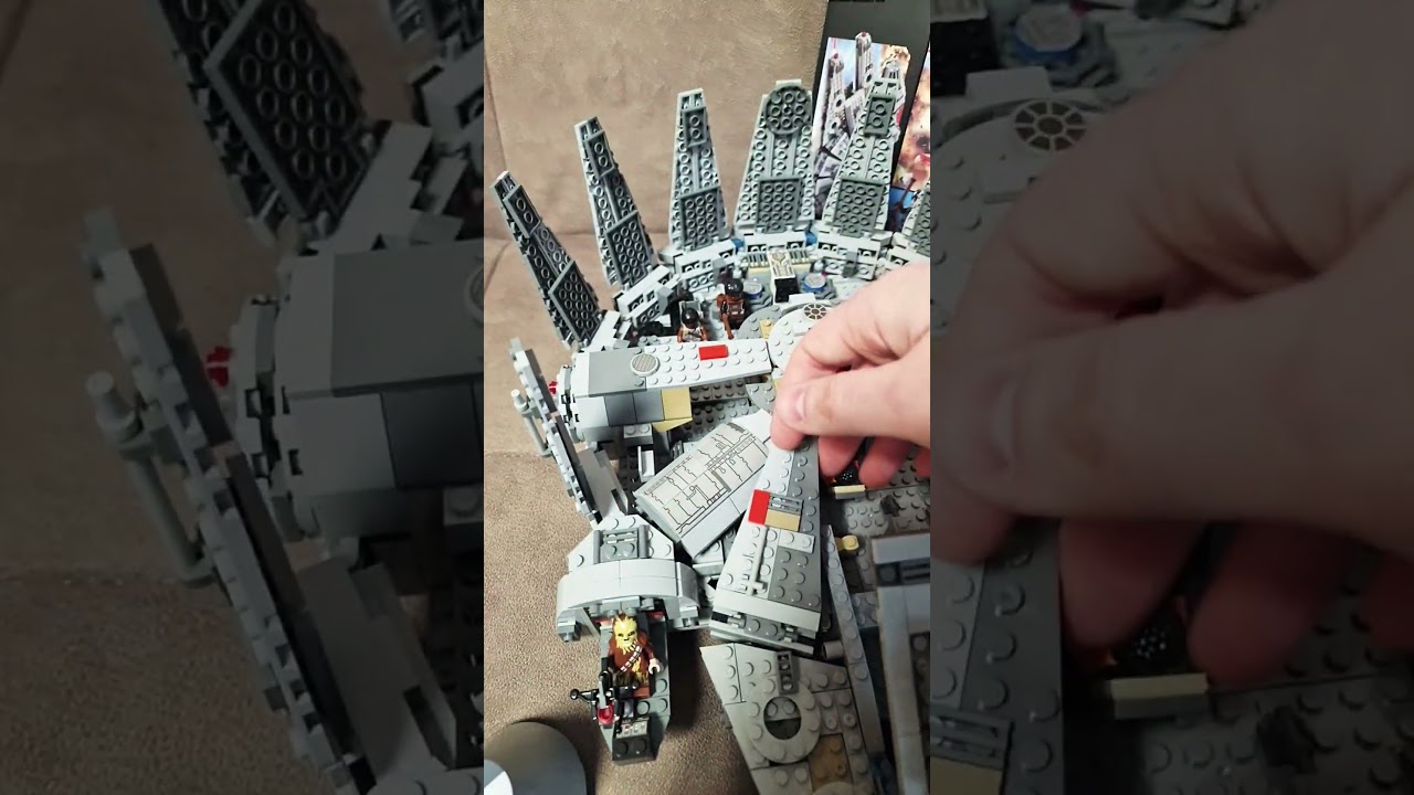 ЛЕГО STAR WARS ЗА 2500руб.  / Сокол Тысячелетия / Как занять себя и ребенка на 2 часа