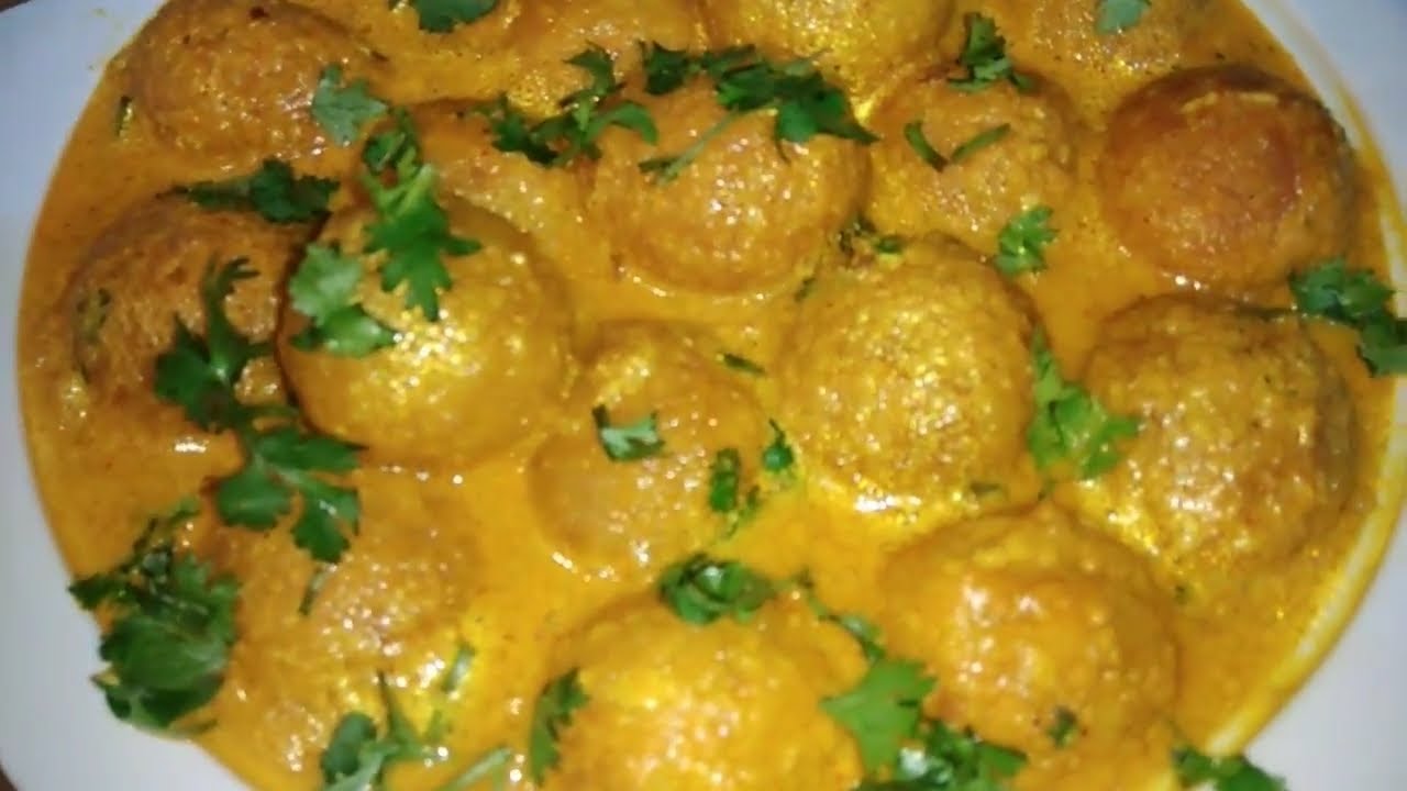 Aloo Kofta Curry Recipe - Potato Kofta - How to make aloo kofta gravy ...