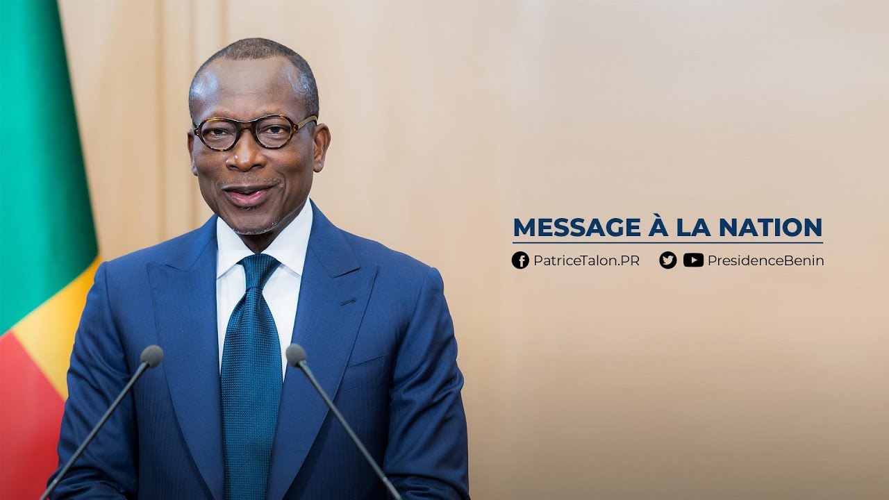 Message du président Patrice Talon à la Nation
