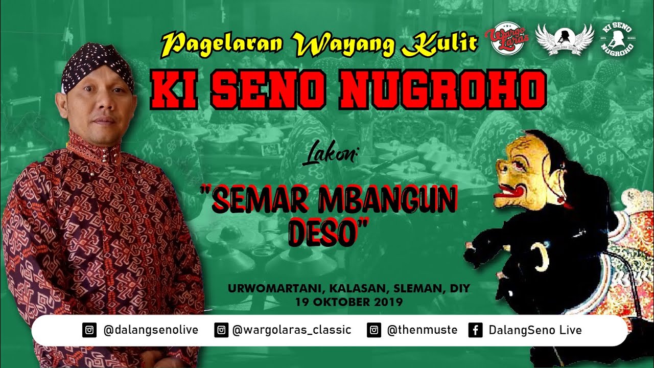 #LiveStreaming KI SENO NUGROHO - SEMAR MBANGUN DESO