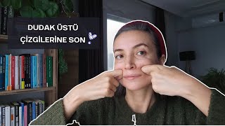 Dudak Üstü Kırışıklıkları İçin Masaj Upper Lip Massage 💋