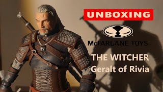 Mcfarlane Toys - Geralt of Rivia Figure  Unboxing - The Witcher 3