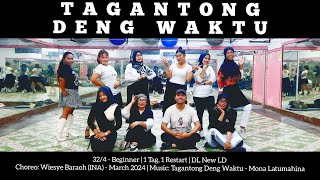 Tagantong Deng Waktu Line Dance | Beginner | @wiesyebaraoh -  Wiesye Baraoh (INA)