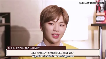 [ENG] Wanna One Kang Daniel - Ivy Club Interview