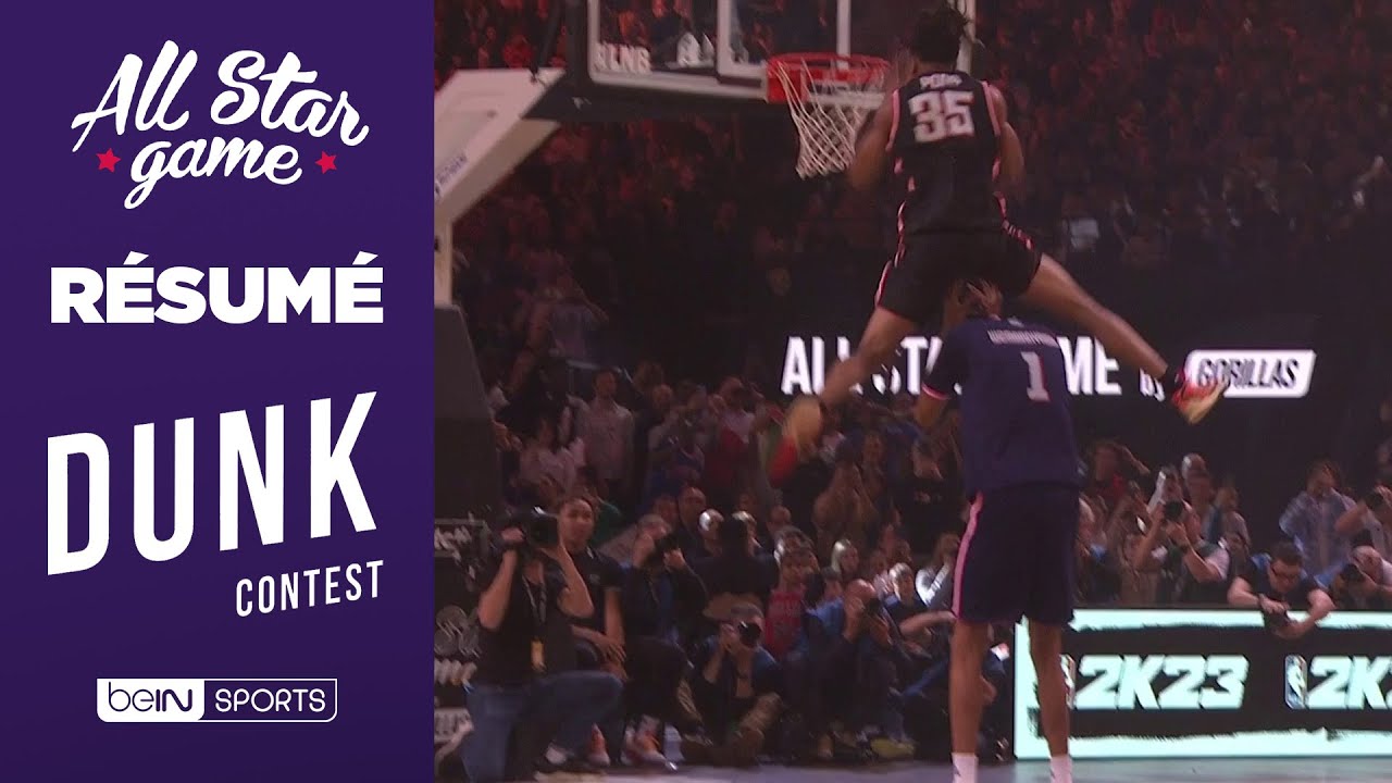 LNB AllStar Game Yves "Air" Pons remporte un concours de dunks
