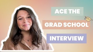 GRAD SCHOOL INTERVIEW TIPS CMHC | Clinical Mental Health Counseling Program