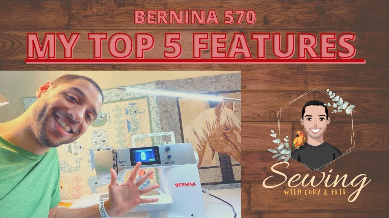 Пять моих любимых функций Bernina 570