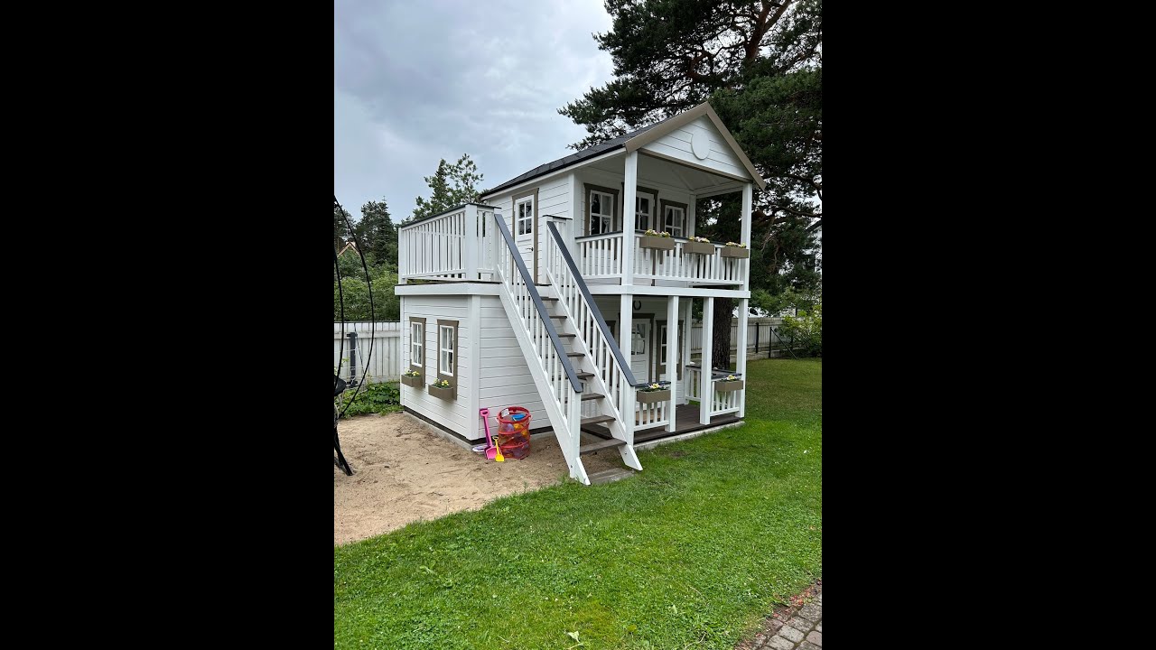 Our Customized Playhouses are getting bigger and bigger!