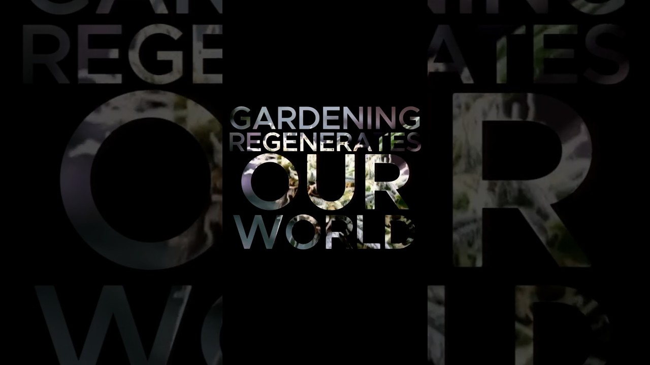 G.R.O.W.— Gardening Regenerates Our World... 👊🌱🤘
