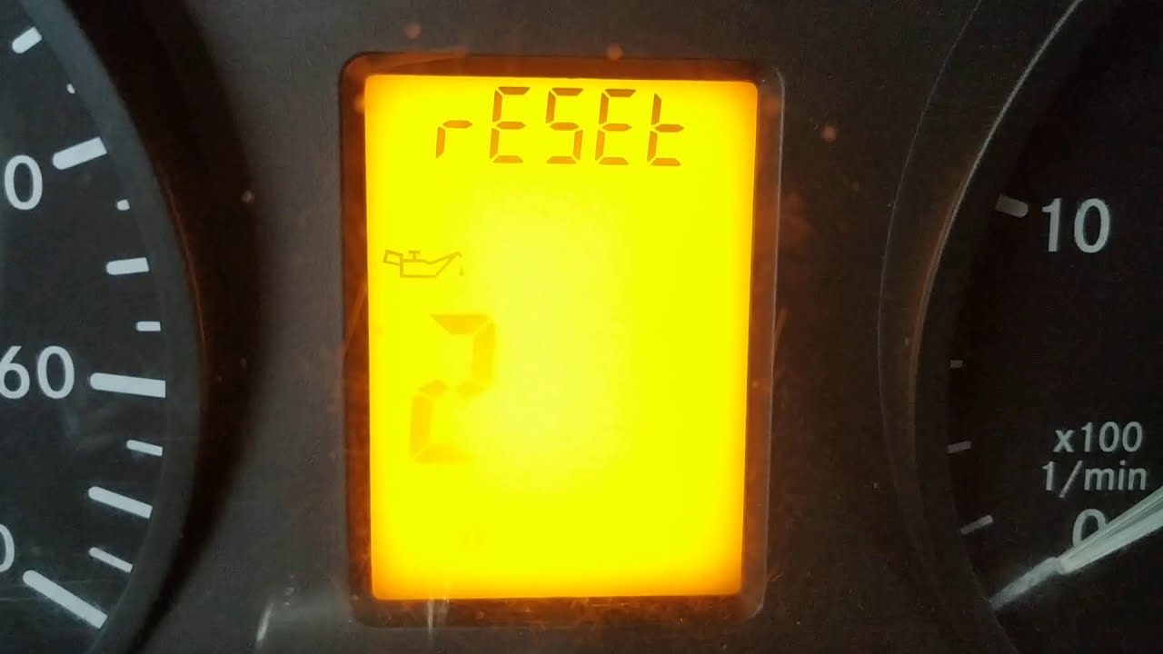 Как сбросить ошибки на мерседес спринтер - фото