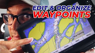 Påstået jeg er syg Ekspedient How to Organize and Edit Your Garmin Echomap Waypoints with Homeport on  your PC! - YouTube