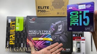 Satisfying Gaming PC intel Core i5 9400F ASUS ROG STRIX H370-F
