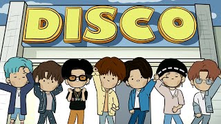 Bts Animation Dynamite Youtube