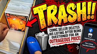 Comic Seller Deletes His Marketplace Listing After Being Questioned for Asking An Outrageous Price