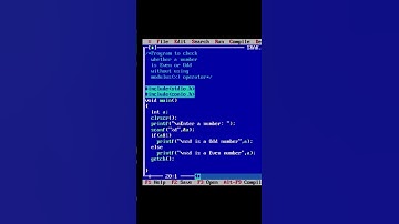 C Program to check whether a number is Even or Odd without using modulus(%) operator