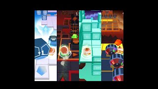 Rolling Sky – Castle Microchip and Volcano Matrix, Microchip in the Sky and Digital Volcano