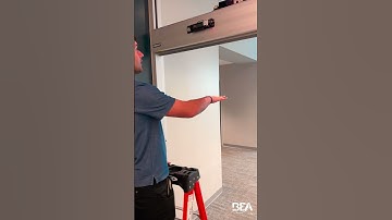 Troubleshooting false detections on the infrared field of a BEA IXIO sliding door sensor