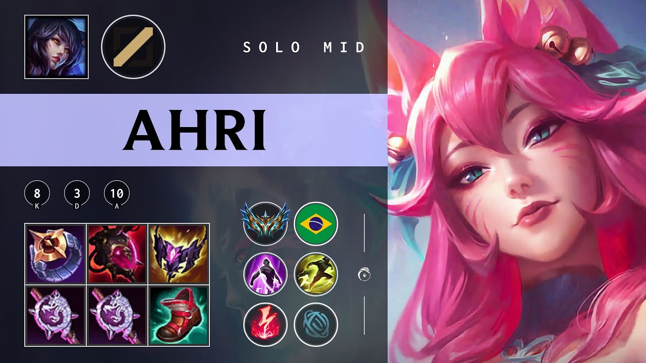 Ahri Mid vs Kayle - BR Challenger Patch 25.24